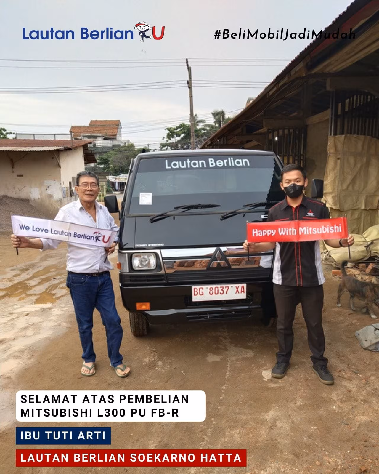 Penyerahan unit XPANDER CROSS di Demang Lebar Daun