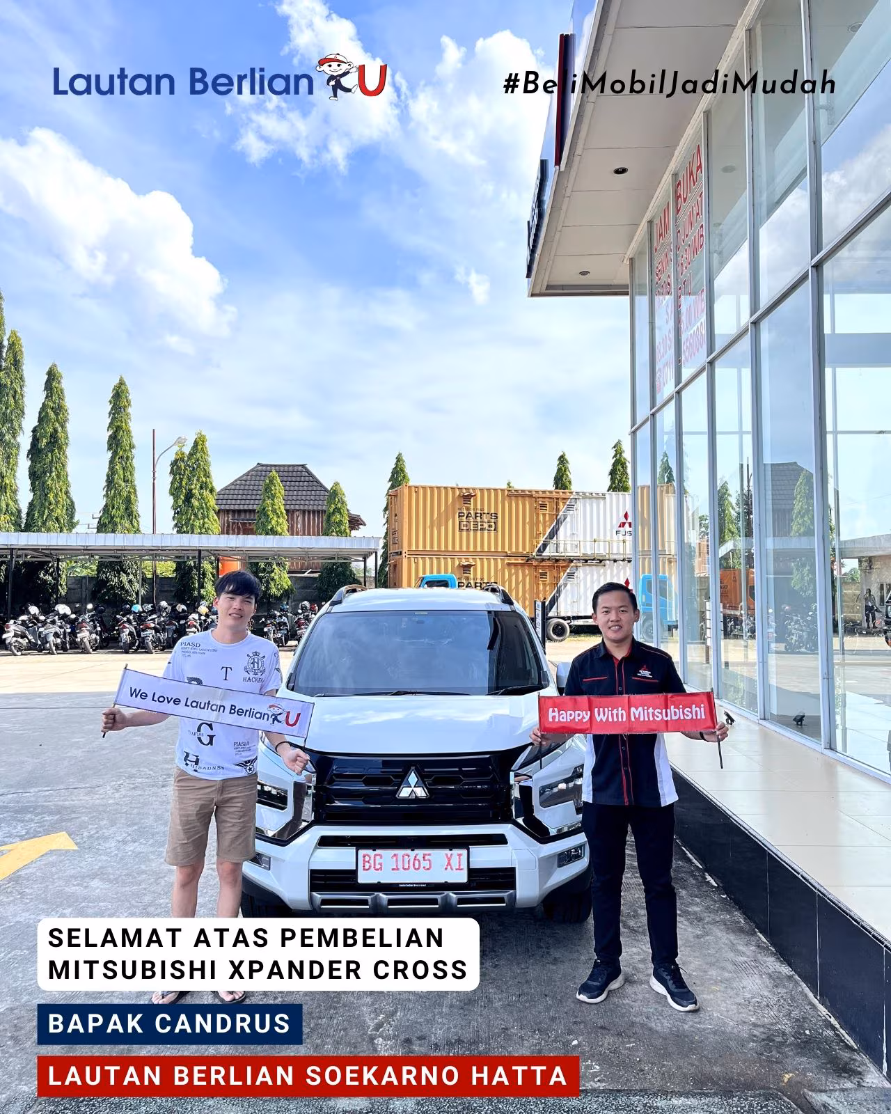 Penyerahan unit L300 PICKUP di Ogan Ilir