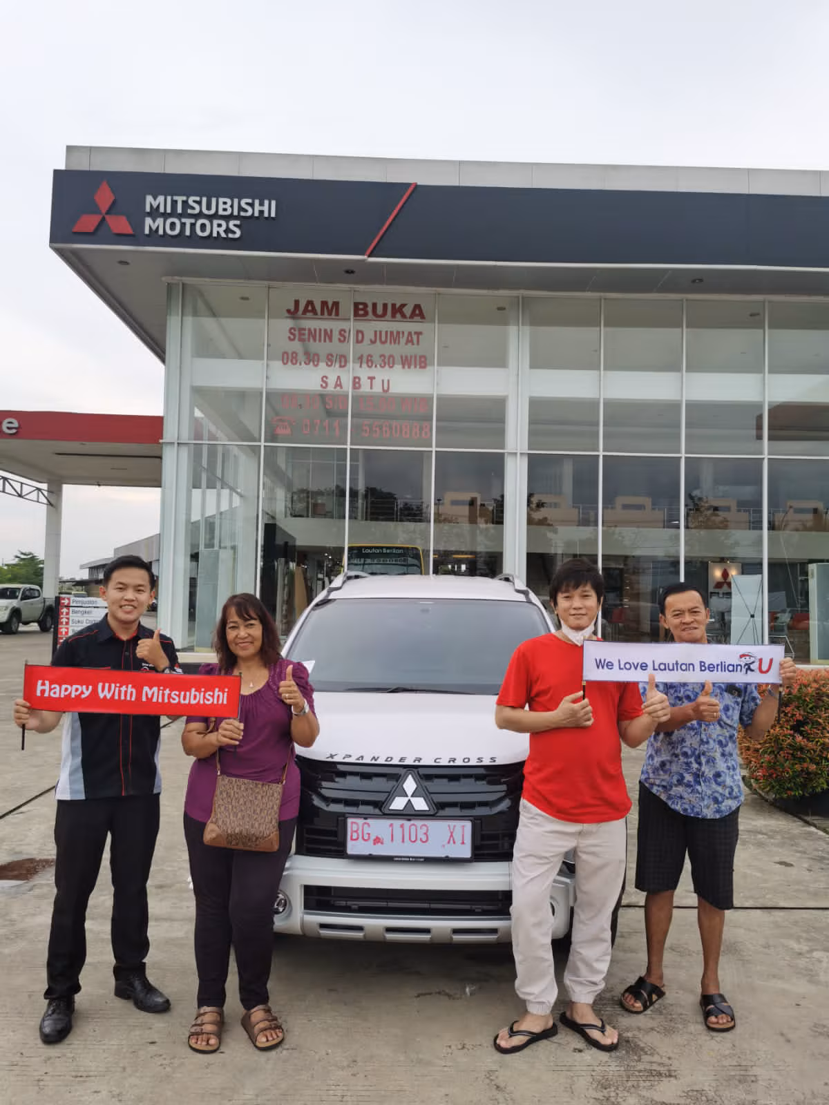 Penyerahan unit TRITON HDX di Ilir Barat
