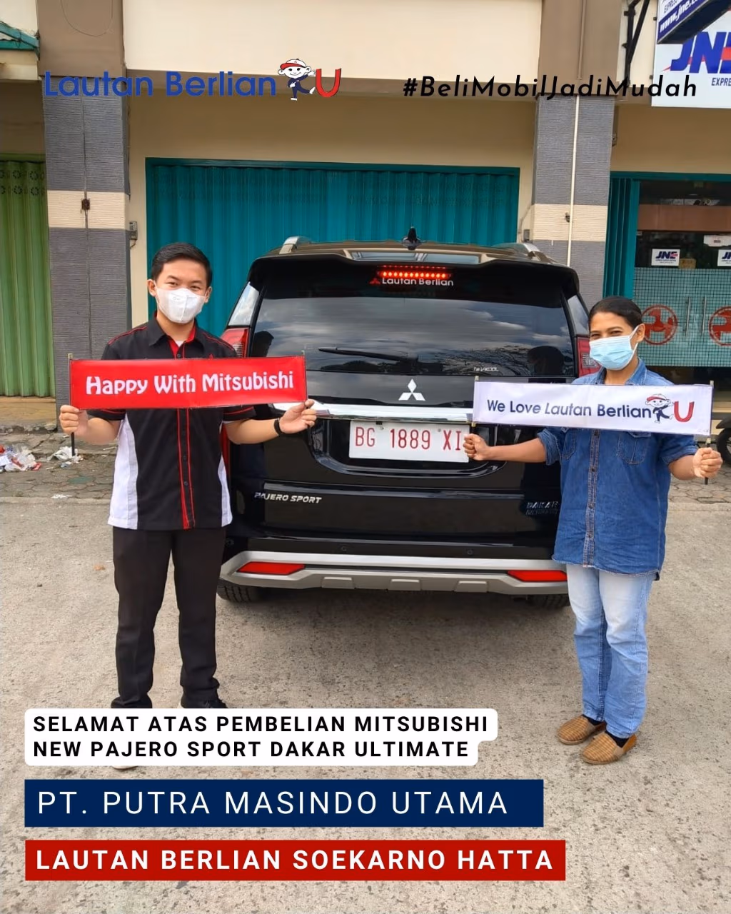 Penyerahan unit L300 PICKUP di Banyuasin