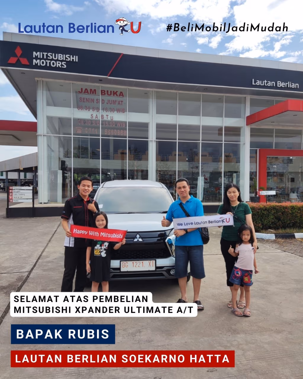 Penyerahan unit PAJERO SPORT di Prabumulih